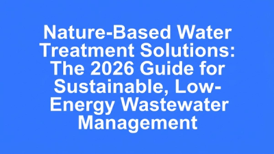 Title card for the 2026 guide to nature-based water treatment and sustainable wastewater management