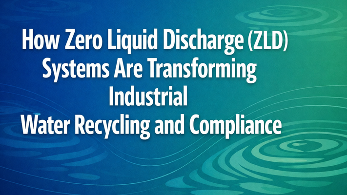 Featured image for blog post: How Zero Liquid Discharge (ZLD) Systems Are Transforming Industrial Water Recycling and Compliance