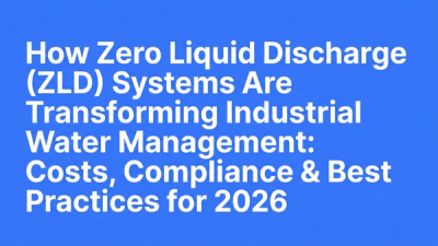 Typographic hero cover for the ZLD and industrial water management blog post