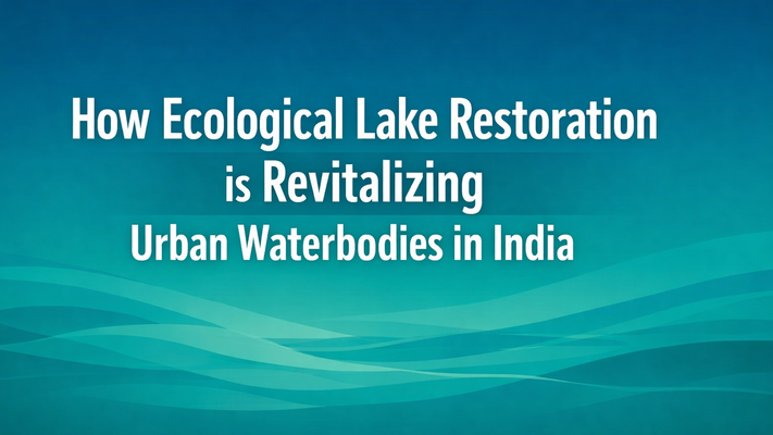 Featured image for blog post: How Ecological Lake Restoration is Revitalizing Urban Waterbodies in India