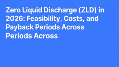Title card for the Zero Liquid Discharge feasibility, costs, and payback guide for 2026