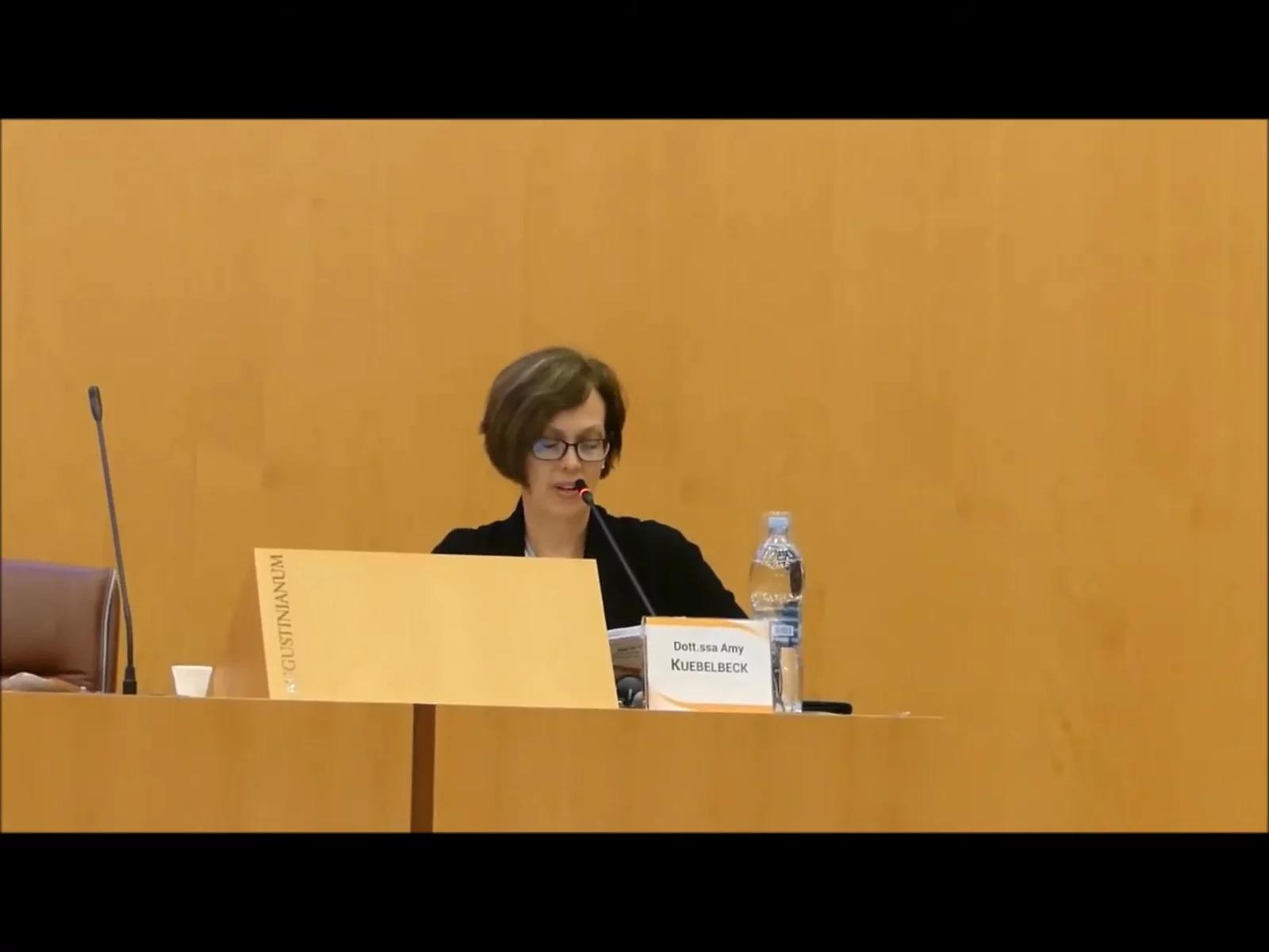 Still from 24 Maggio 2019 - Yes to Life! Intervento Prof. John Lantos