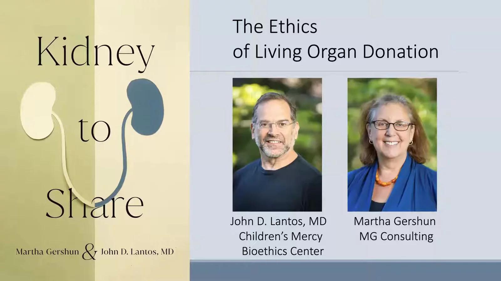 Still from The Ethics of Living Organ Donation