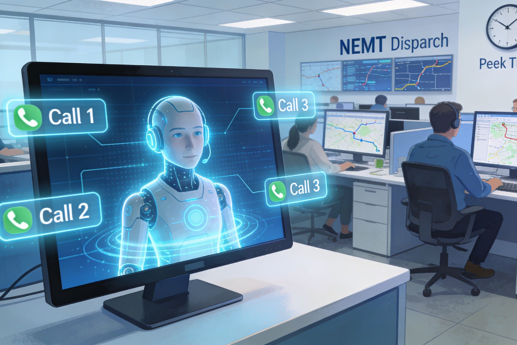 How AI Receptionists Are Transforming NEMT Dispatch Operations