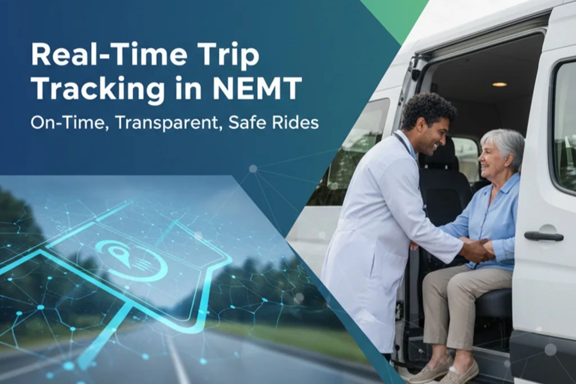 Real-Time Trip Tracking in NEMT On-Time, Transparent, Safe Rides