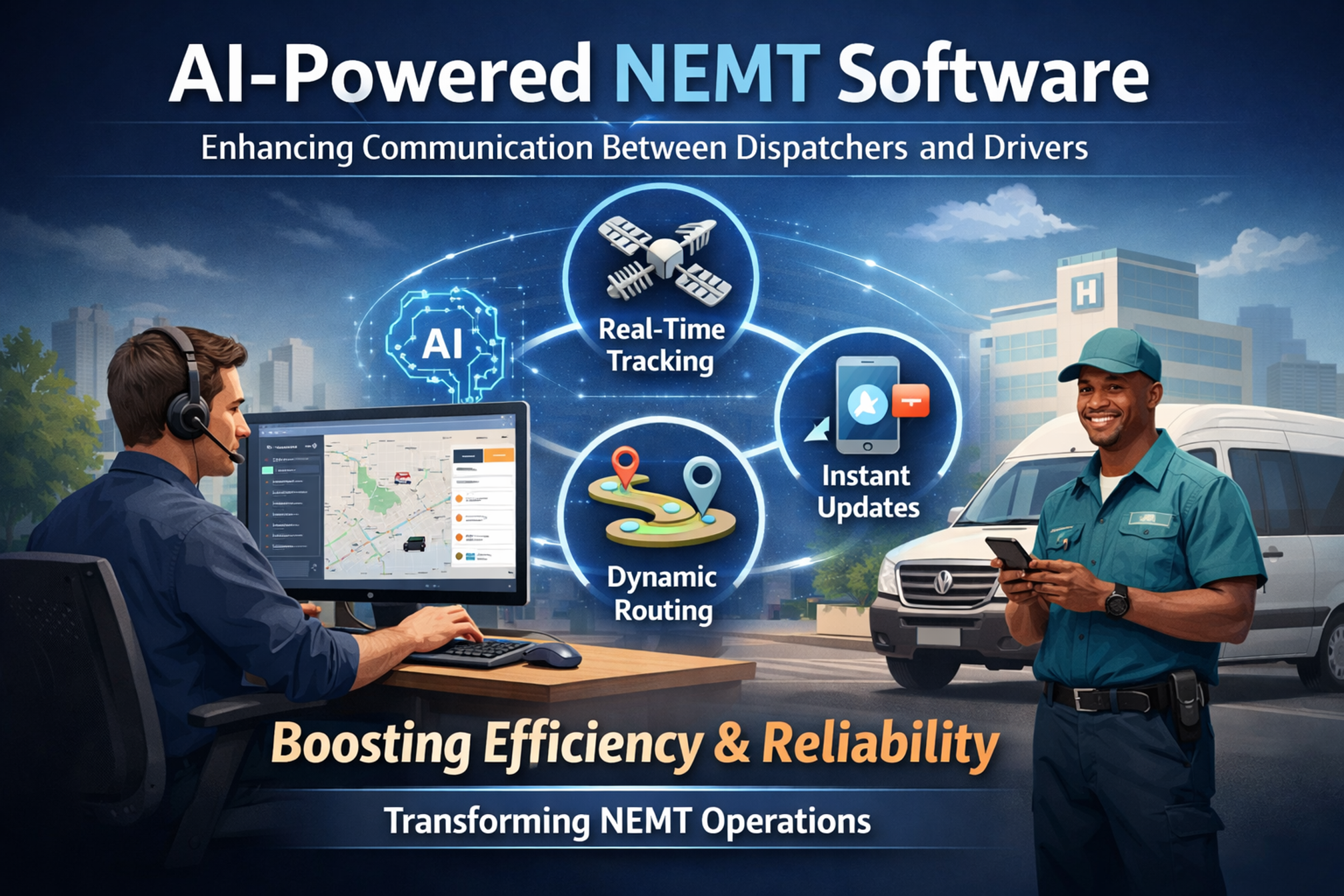 How NEMT Software Can Improve Communication Between Dispatchers and Drivers