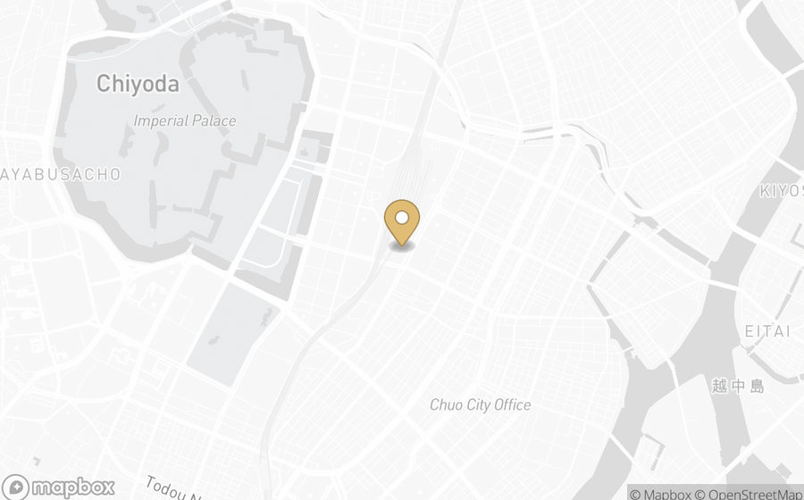 Map showing the location of Four Seasons Hotel Tokyo at Marunouchi
