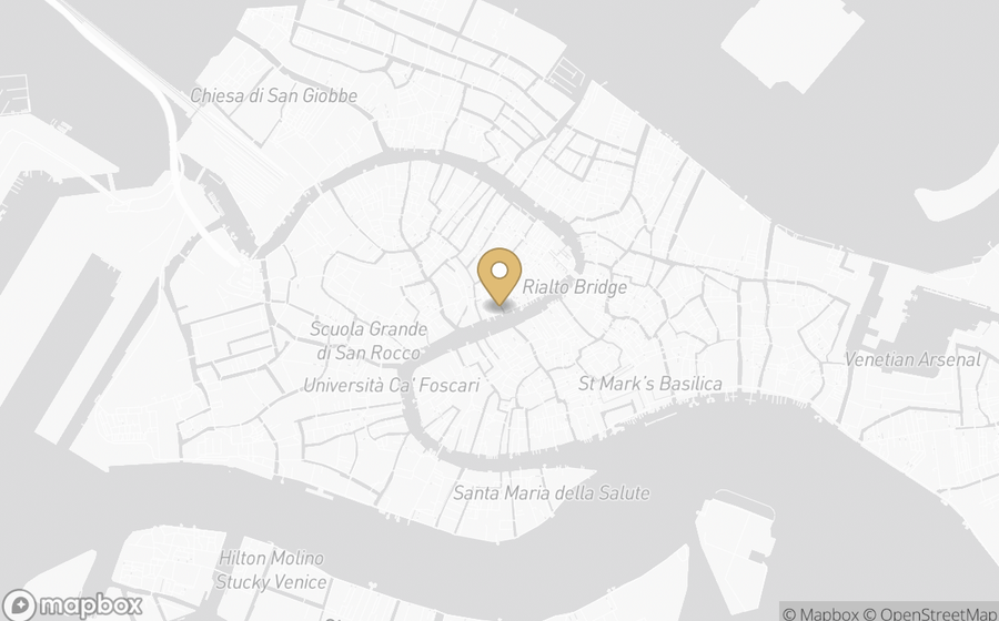 Map showing the location of Aman Venice