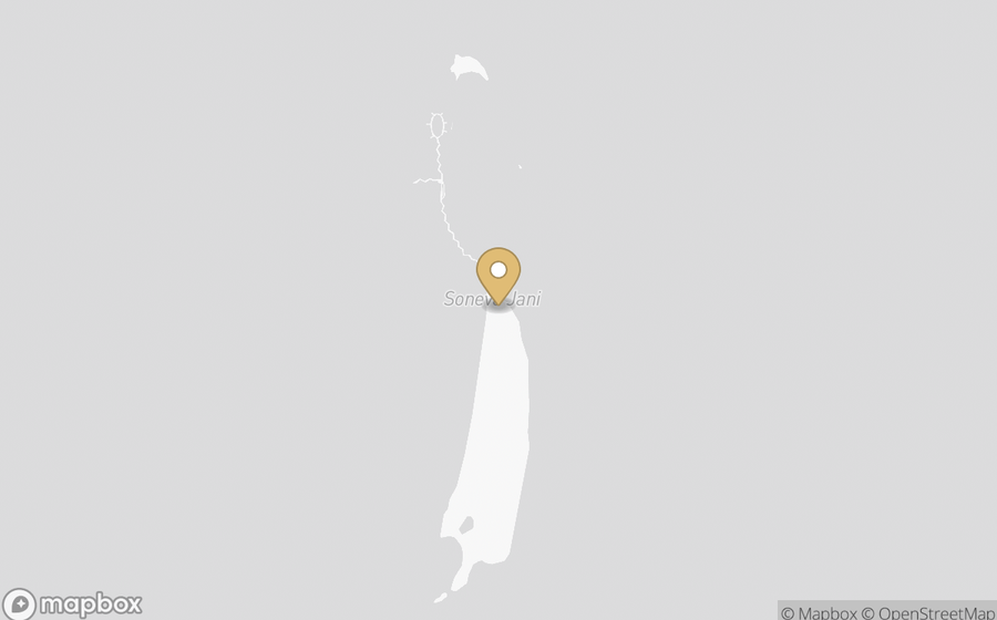 Map showing the location of Soneva Jani