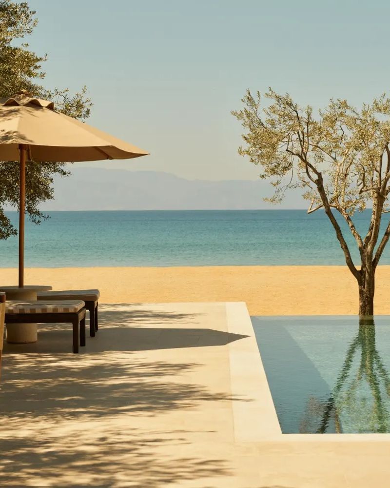 Amanzoe — the setting