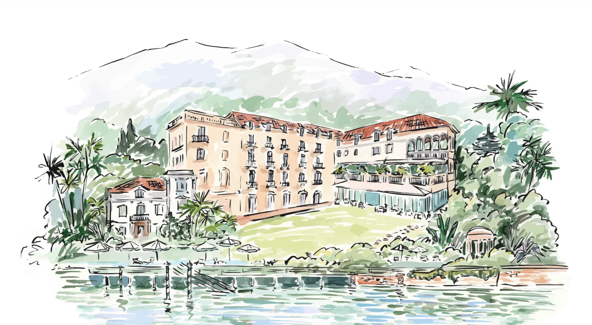 Raffles Lake Como — first look 1