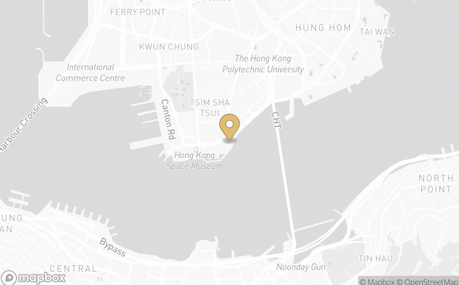 Map showing the location of Rosewood Hong Kong