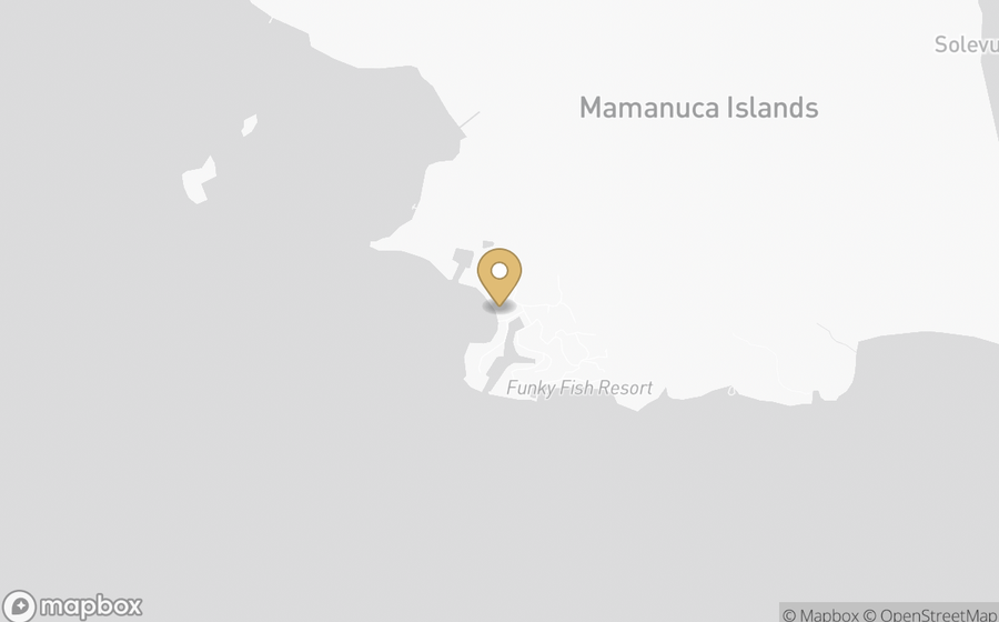 Map showing the location of Six Senses Fiji
