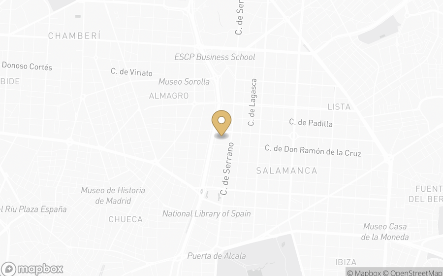 Map showing the location of Rosewood Villa Magna