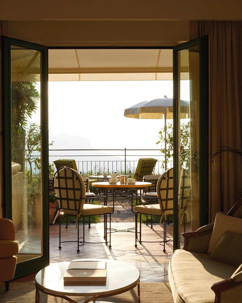 Belmond Hotel Caruso — the setting