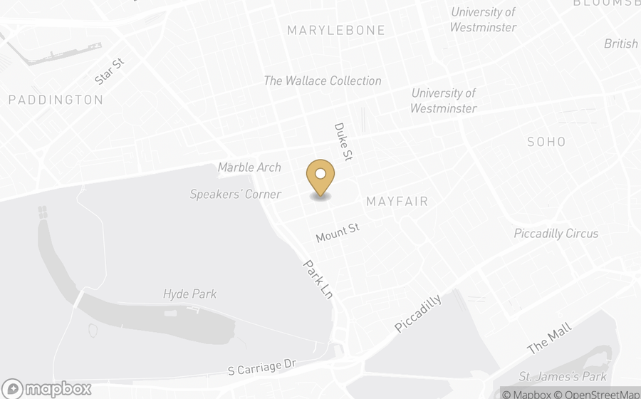 Map showing the location of The Chancery Rosewood London