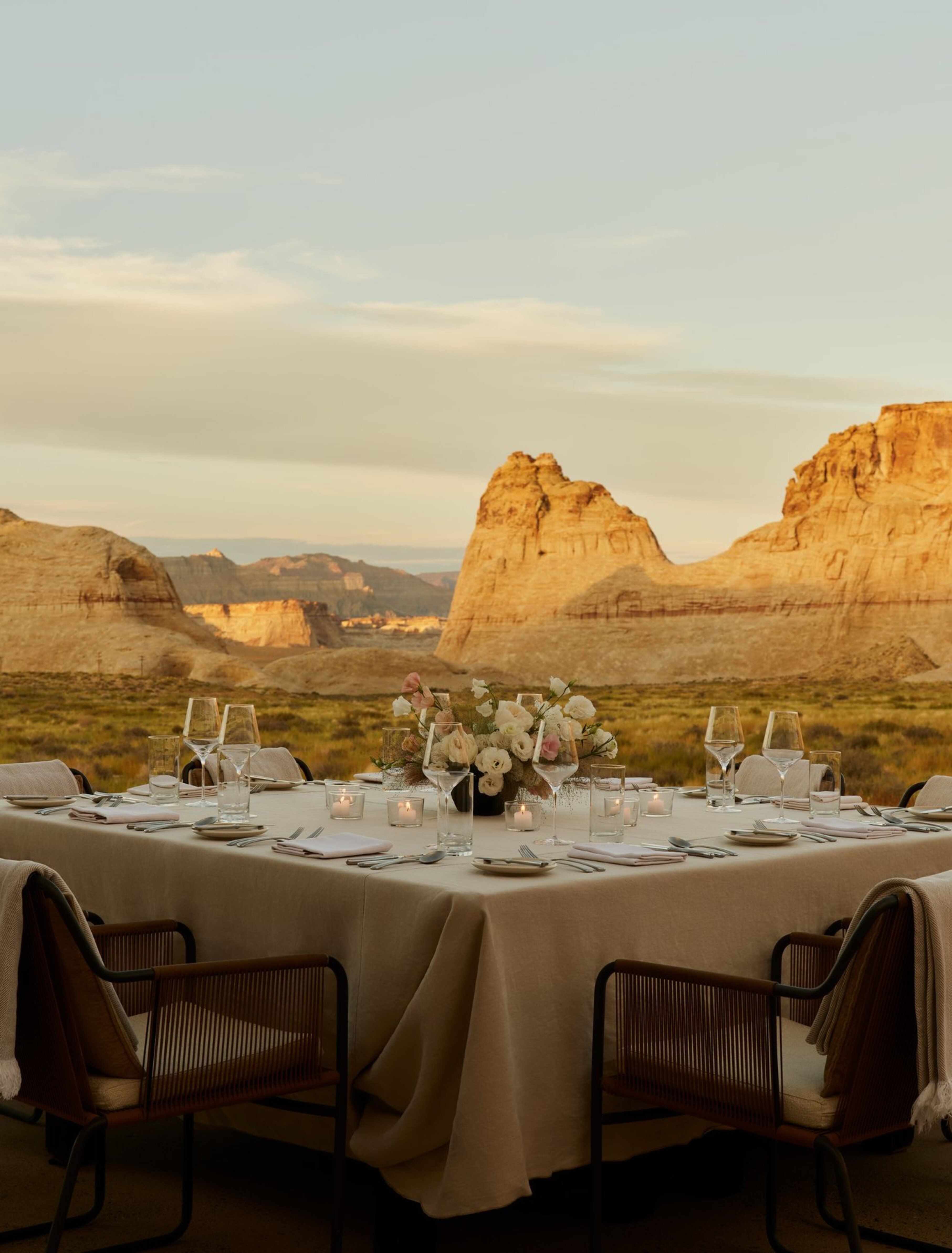 Amangiri — dining