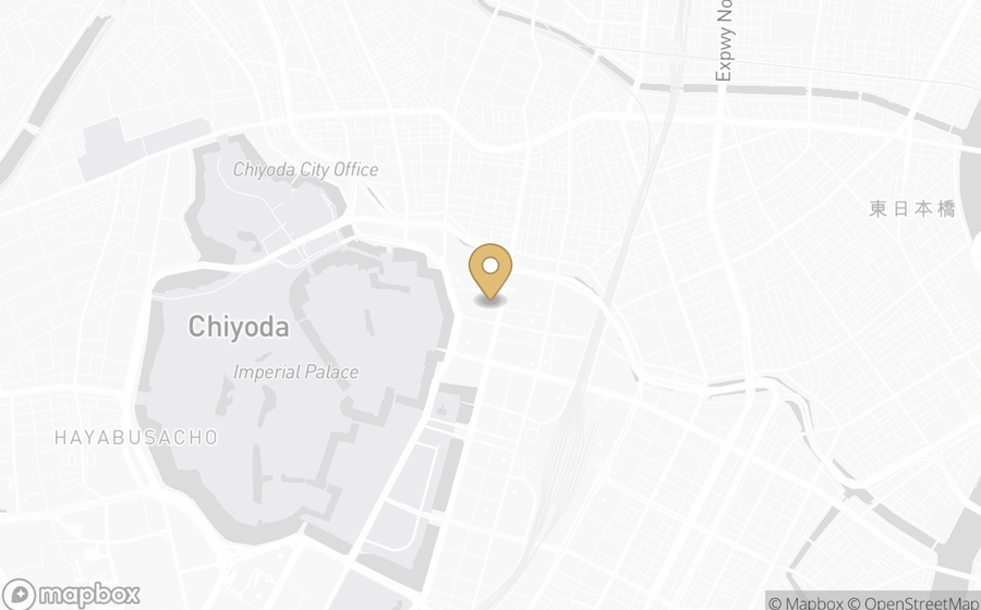 Map showing the location of Four Seasons Hotel Tokyo at Otemachi
