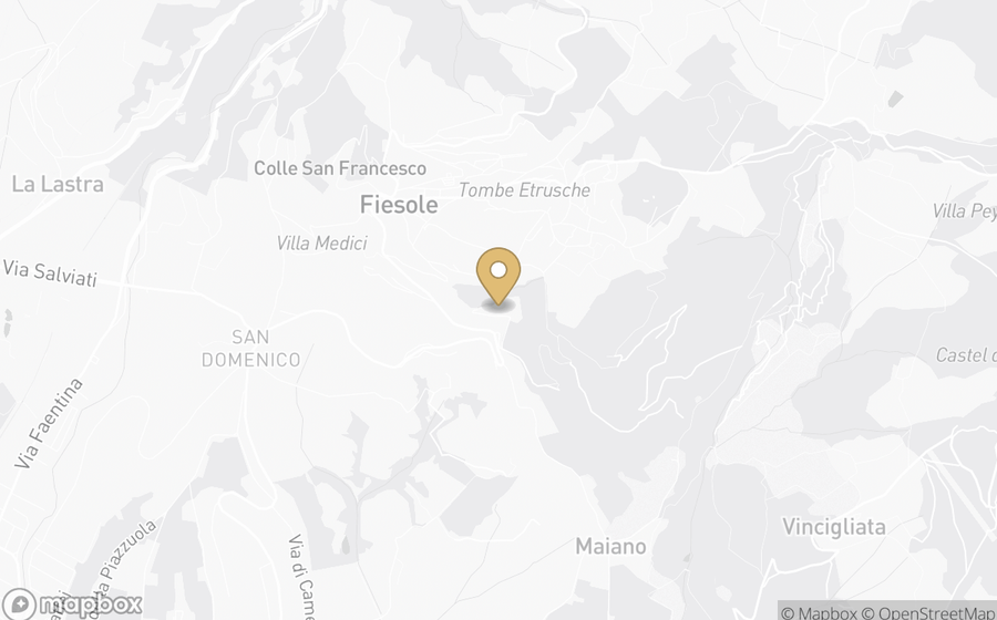 Map showing the location of Villa San Michele, A Belmond Hotel, Florence
