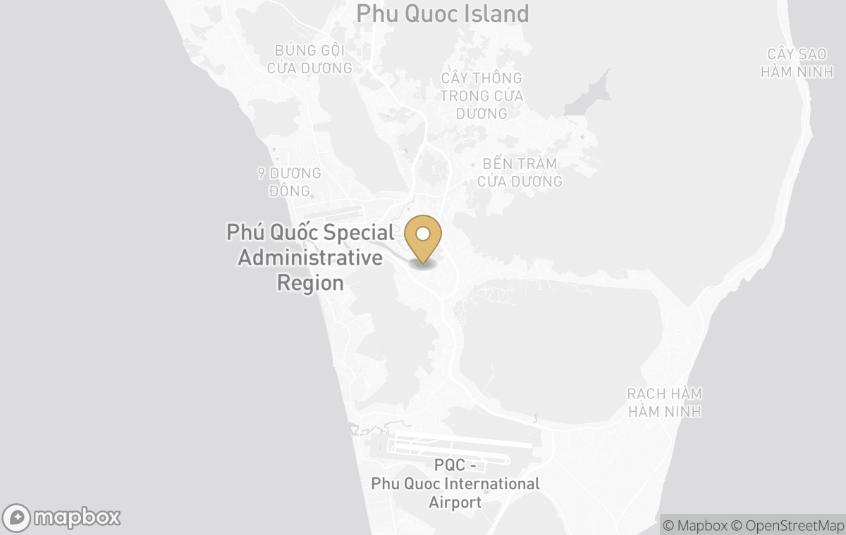 Map showing the approximate location of Park Hyatt Phu Quoc in Phu Quoc, Vietnam