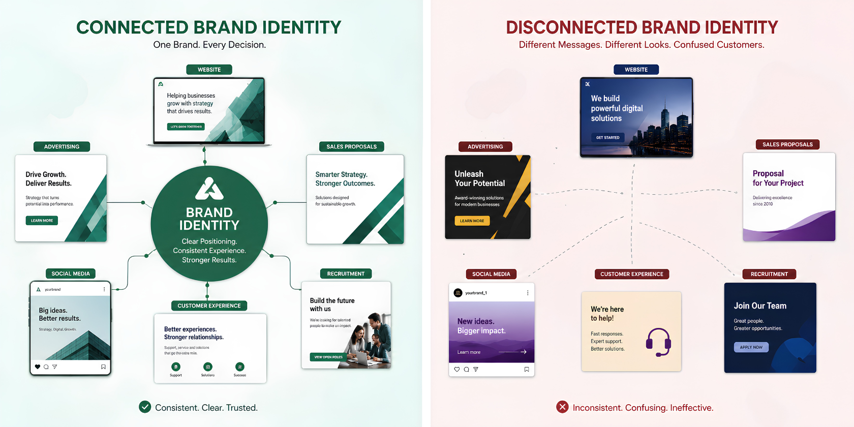 Your Brand Identity Stops at Design Instead of Driving Decisions