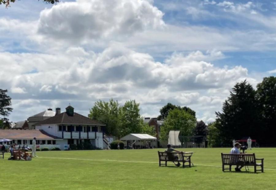 A view of the Lansdown Cricket Club clubhouse