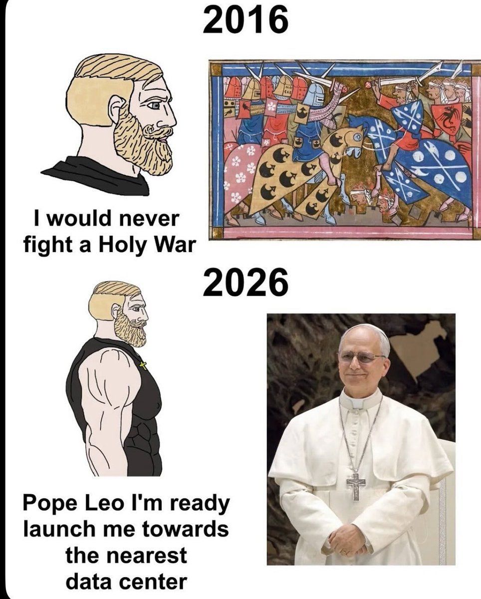 meme about the pope
