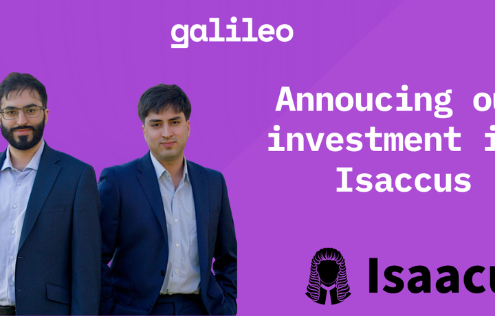 Announcing our Investment in Isaacus