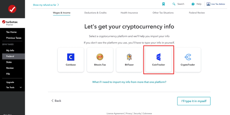 CoinTracker has partnered with Coinbase and TurboTax