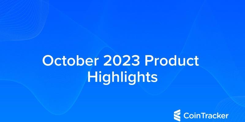 October 2023 Product Highlights