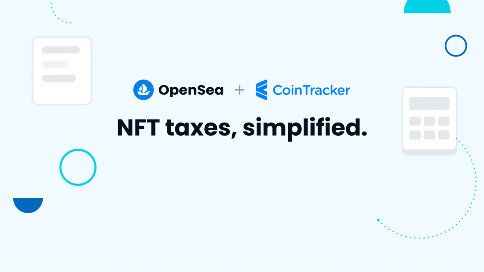 OpenSea Partners with CoinTracker to Simplify NFT Taxes