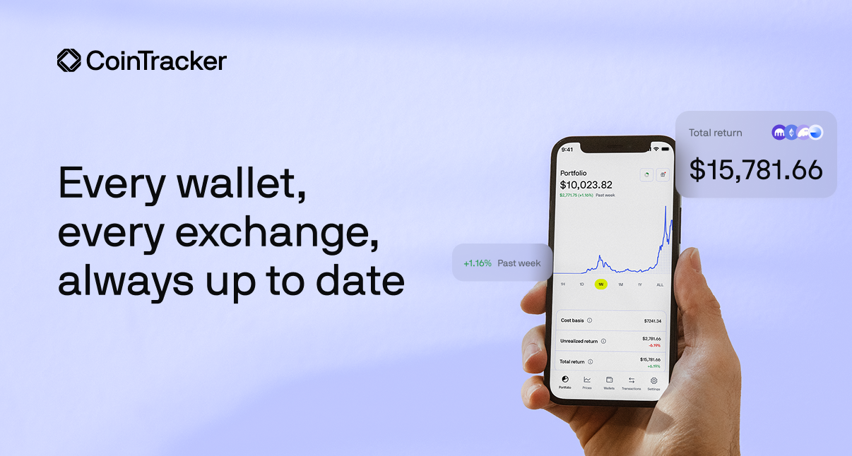 Ultimate peace of mind, now in your pocket: The CoinTracker app