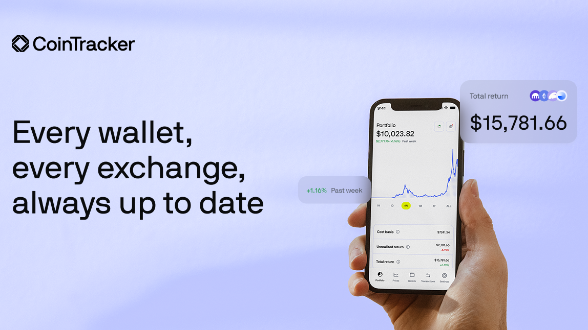 Ultimate peace of mind, now in your pocket: The CoinTracker app