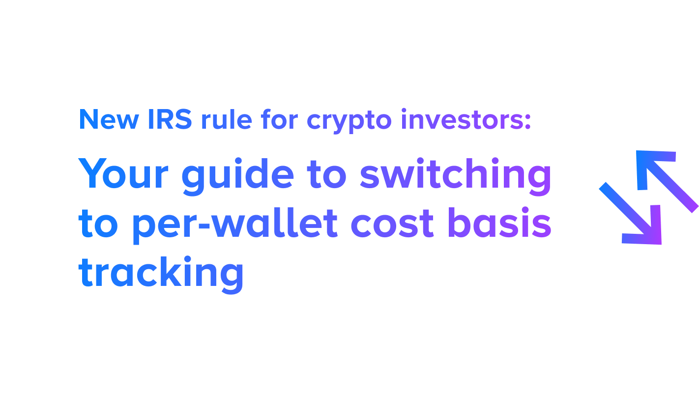 Compulsory Universal to Per-Wallet tracking method switch for your crypto - Rev. Proc. 2024-28