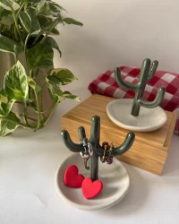 Cactus Jewelry Holder - view 1