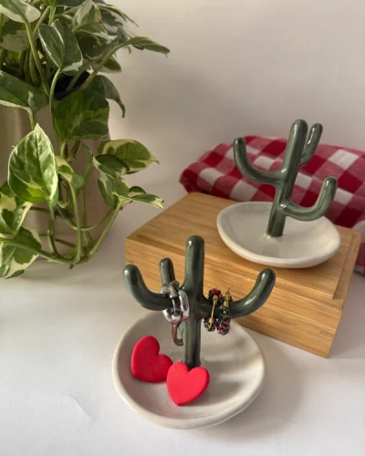 Cactus Jewelry Holder
