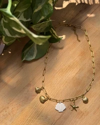 Sea You Soon Charm Necklace - view 5