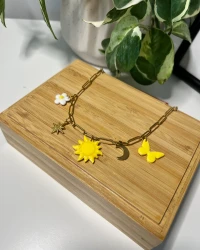 Golden Hour Charm Necklace - view 1