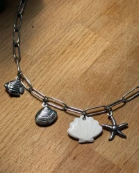 Sea You Soon Charm Necklace - view 4