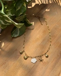 Sea You Soon Charm Necklace - view 7
