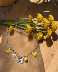 Sunny Flutter Necklace - view 3