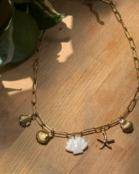 Sea You Soon Charm Necklace - view 8