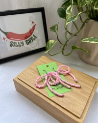 Beaded Bow Earrings - view 5