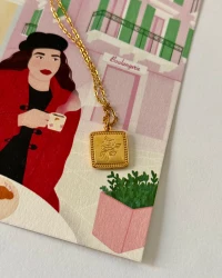 Rose Necklace - view 1