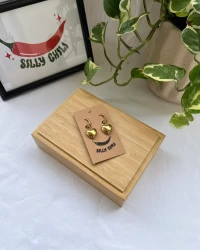 Dangling Hearts Earrings - view 3