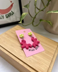 Funky Flora Earrings - view 3