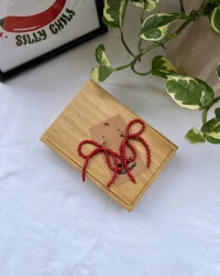 Beaded Bow Earrings - view 10