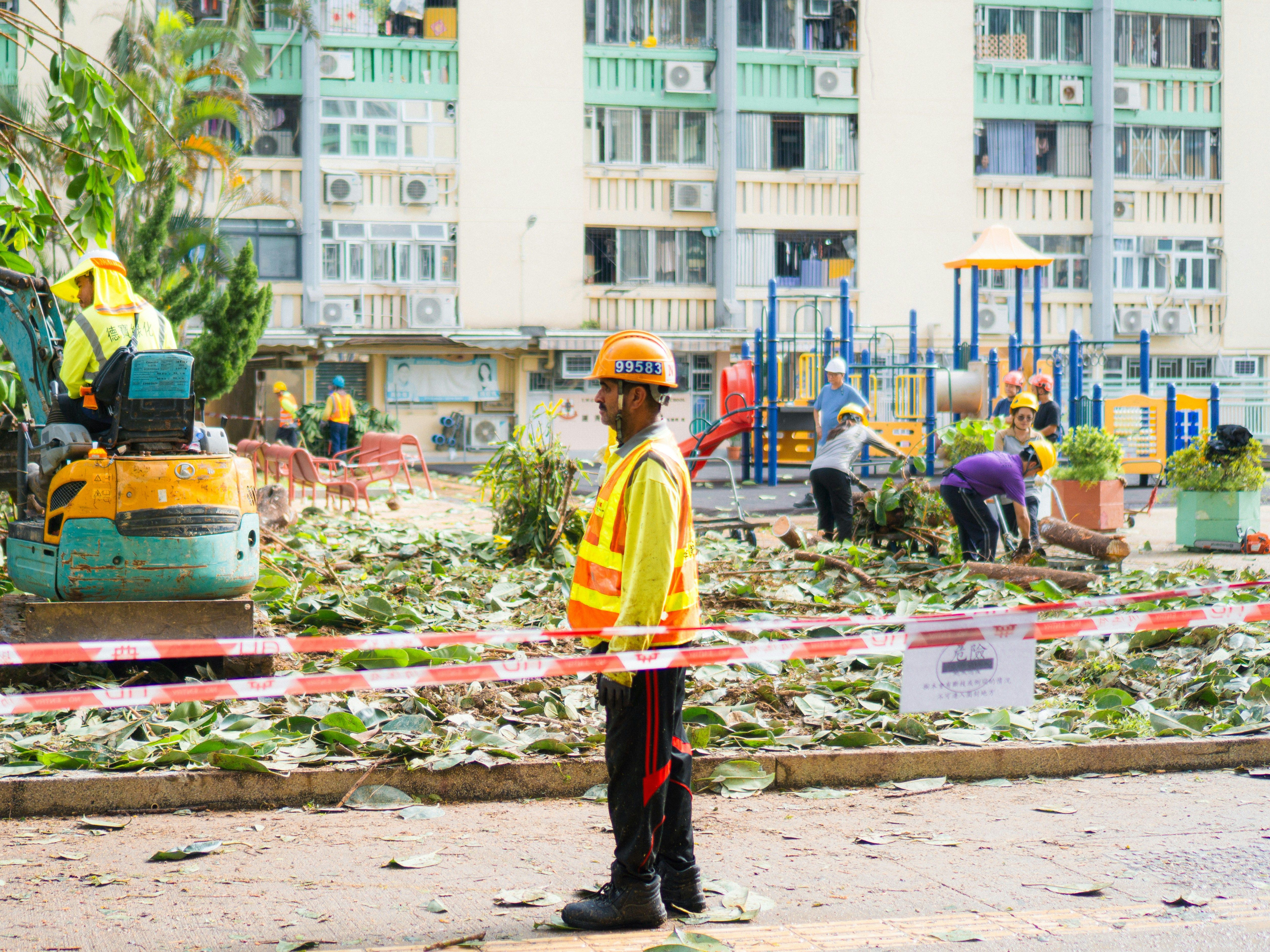 Disaster Relief worker