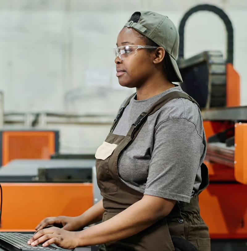 Manufacturing worker