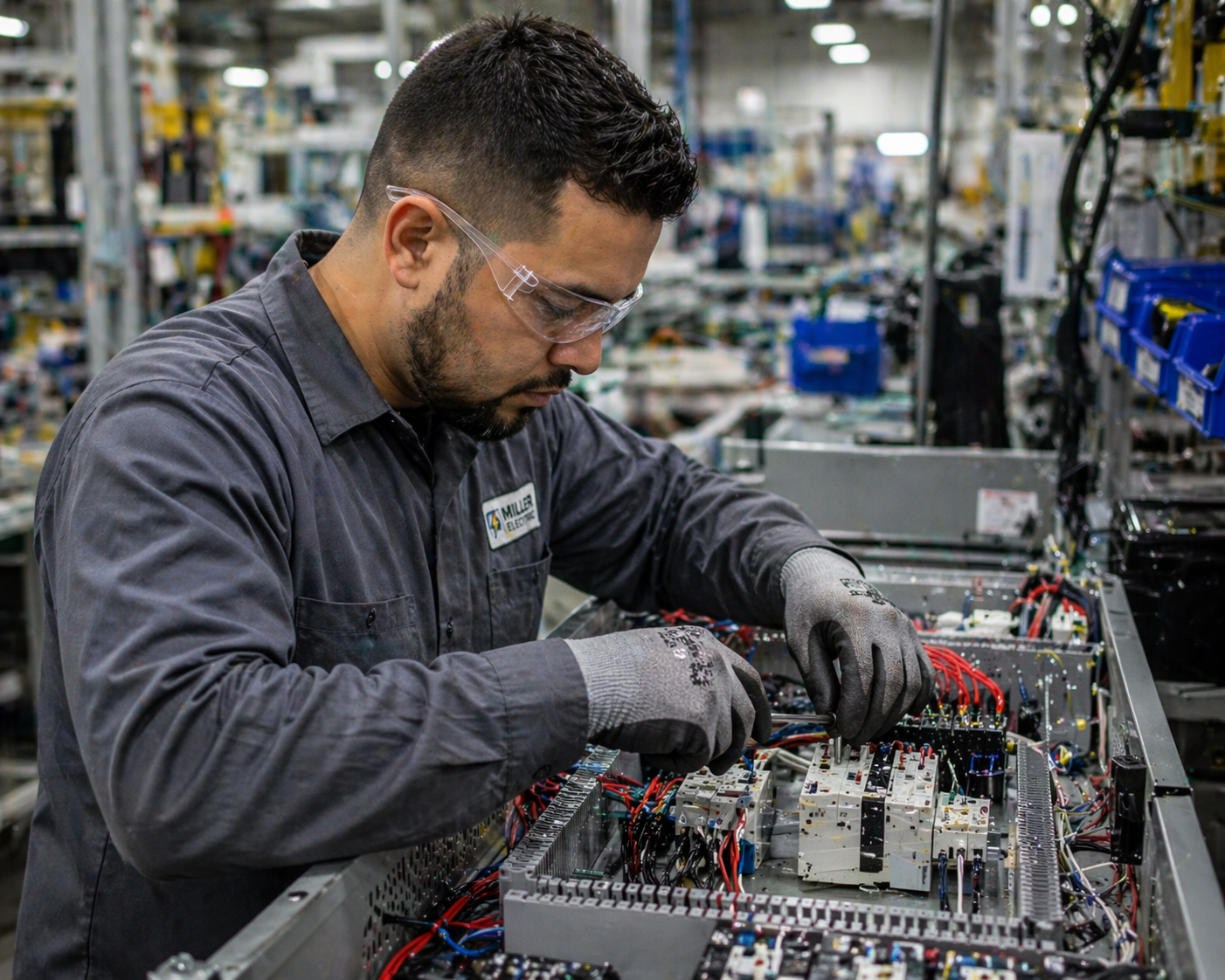 Manufacturing worker